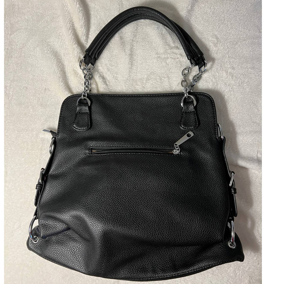 Glitz and Ears Boutique Flower Rhinestone Bling Hand Bag NEW - Picture 7 of 12